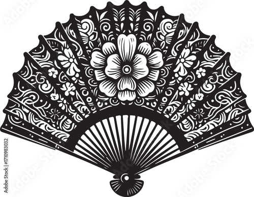chines  folding fan