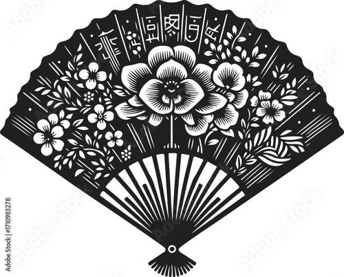 chines  folding fan