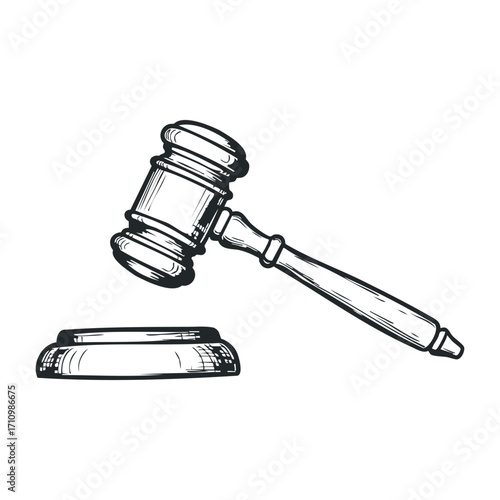 Legal proceedings action courtroom location illustration content type professional environment side viewpoint justice concept. Vector illustration