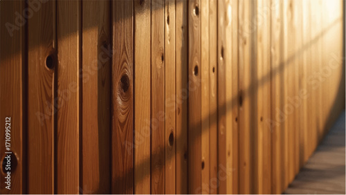 Brown wooden background. Wooden planks. Wood texture. Natural wooden wall background or texture.
