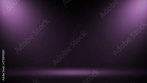 Purple Spotlight Stage Background – Dramatic Lighting for Theater, Music, and Visual Design
