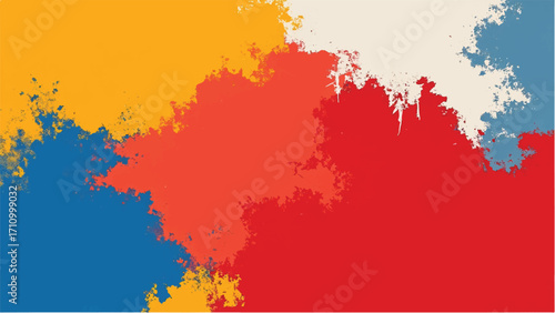 Abstract multicolor paint texture background. Multicolor Paint stroke abstract pattern. Colorful background.	