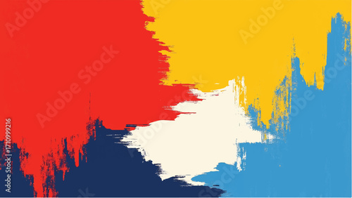 Abstract multicolor paint texture background. Multicolor Paint stroke abstract pattern. Colorful background.	