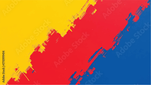Abstract multicolor paint texture background. Multicolor Paint stroke abstract pattern. Colorful background.	