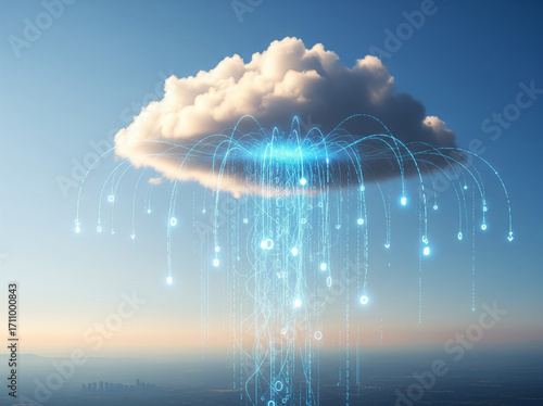 Stockage et données numériques dans le cloud