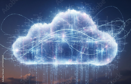 Stockage et données numériques dans le cloud