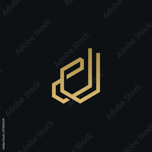 Letter D logo icon design template elements - vector sign