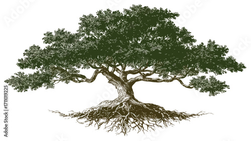 Tree of Life High Quality Vector Logo Illustration