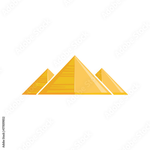 Ancient pyramids stand proudly against a vast desert landscape, a testament to human ingenuity and history. The pyramids are a symbol of architectural mastery and cultural significance