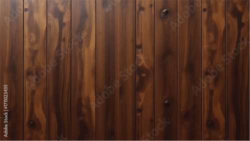 Brown wooden background. Wooden planks. Wood texture. Natural wooden wall background or texture.	
