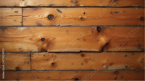 Old wooden planks background. Old wood surface. Wooden background with natural pattern.