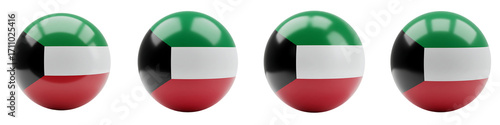 Kuwait Flag Football On Isolated Transparent Background Free Download Kuwait Flag Football On Isolated Transparent Background - GFXLoad