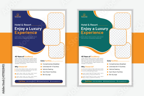 Real Estate Business Flyer Template Design,