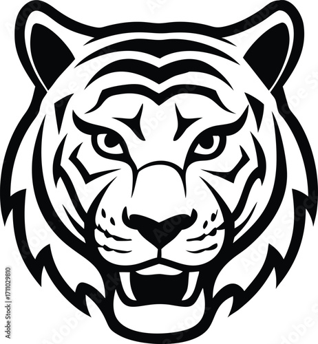 Tiger Face vector