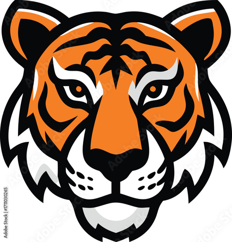 Tiger Face vector