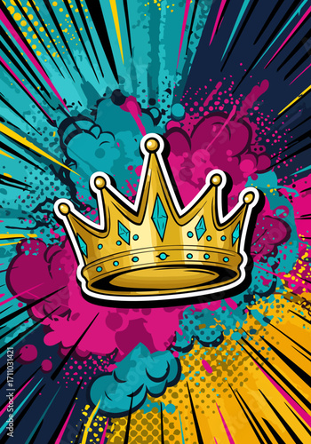 Vibrant Popart Crown 2025 A New Culture of Color