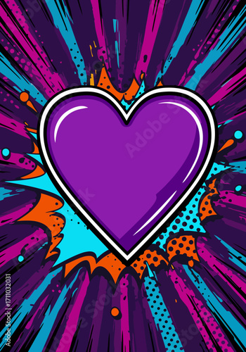 Vibrant Popart Heart 2025 A New Culture of Color and Expressive Design