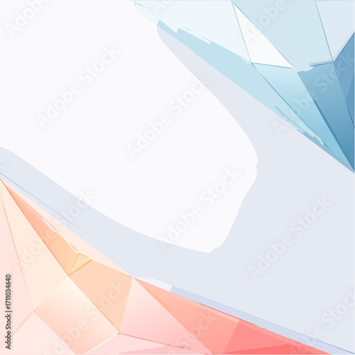 Geometrische Low-Poly-Flächen
