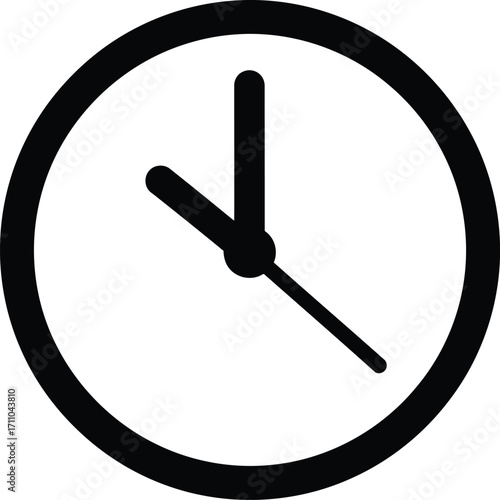 Clock Face Analog Clock Timepiece Time Display Hour Hand Minute Hand.