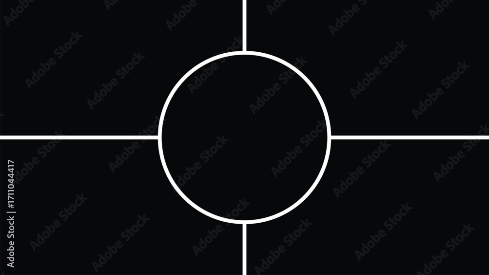 Empty collage for 5 photos. Vector photo frames for scrapbook, album, portfolio, and memory wall presentation.