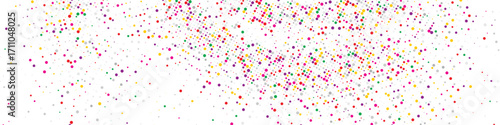 Colorful confetti scatter design background. Perfect for celebration themes, festive art prints, and digital creative wallpapers