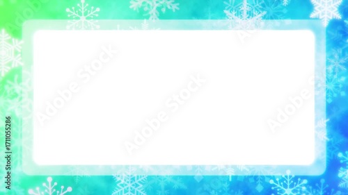 snowflake Looping frame material