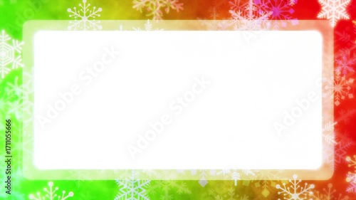 snowflake Looping frame material