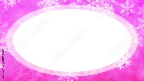 snowflake Looping frame material