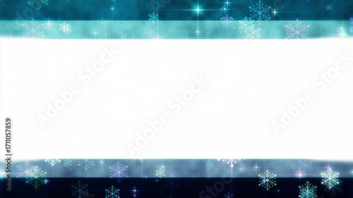 snowflake Looping frame material