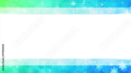 snowflake Looping frame material