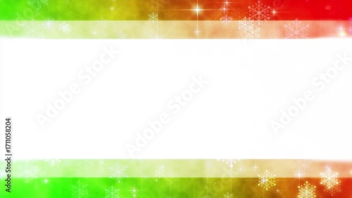 snowflake Looping frame material