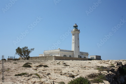 Tower lighthouse in Lampedusa 