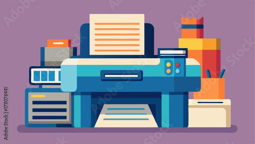 A highspeed printer and copier perfect for printing out research materials.