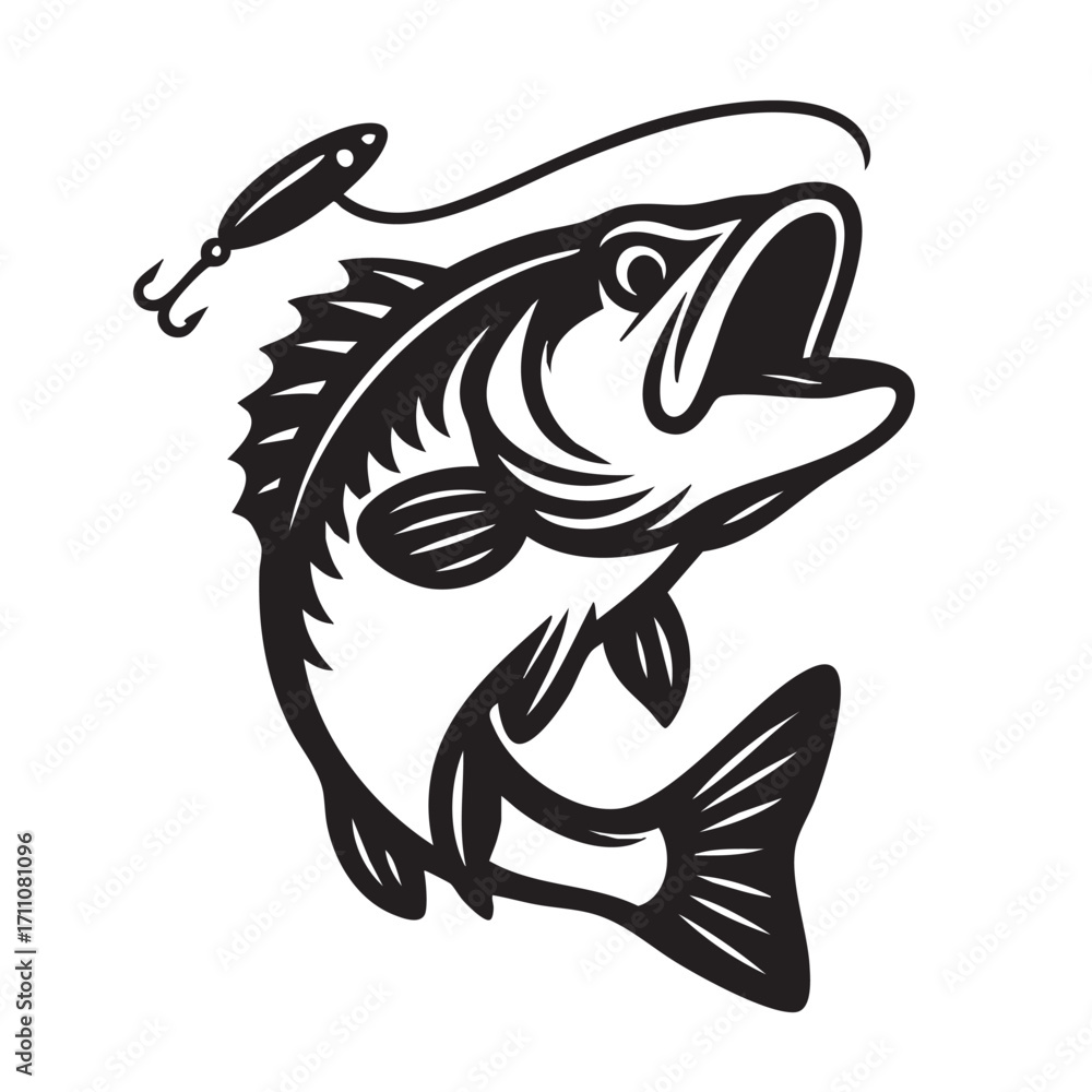 Fototapeta premium fish vector illustration