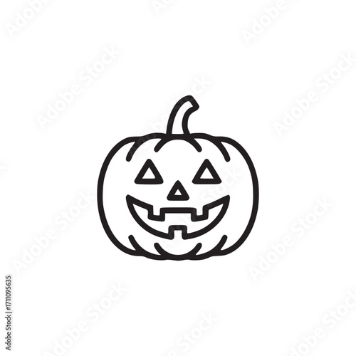 Illustration of a pumpkin the pumpkin is a symbol of halloween, autumn, and harvest it can be used to represent the holiday, the season, or the abundance of food and celebration