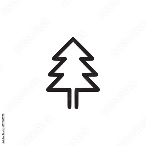 Illustration of a pine tree the pine tree is a coniferous tree that is native to the northern hemisphere it is a common tree in forests and parks