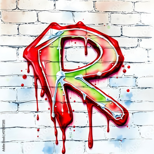 graffiti on wall