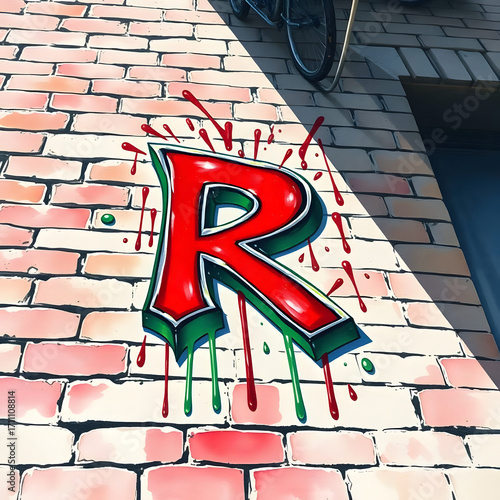 graffiti on wall