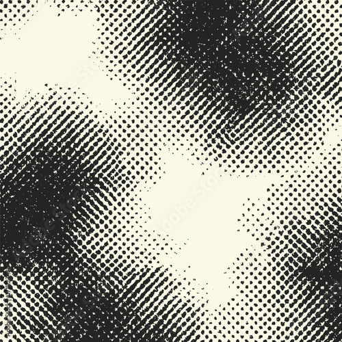 Monochromatyczny wzór rastrowy, abstrakcyjny, powtarzalny