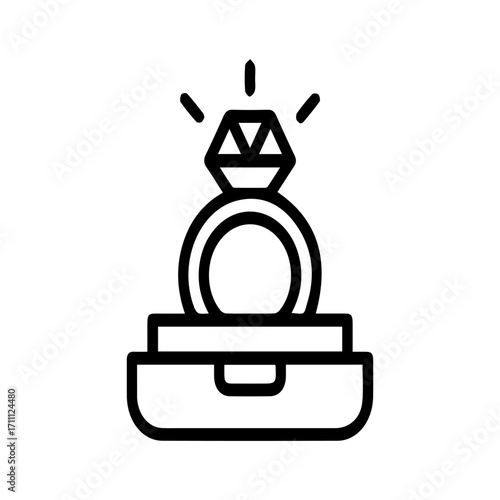 Diamond Ring in a Box