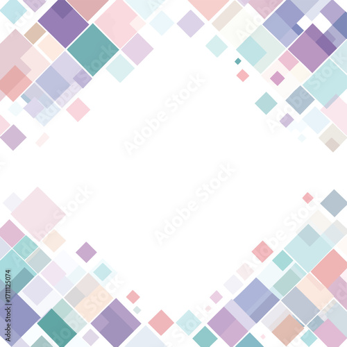 Różowy, geometryczny wzór diamentowy - tło