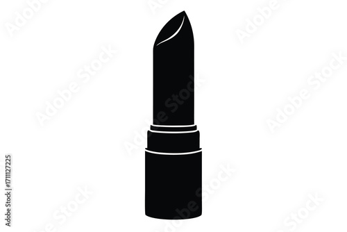 lipstick silhouette vector icon