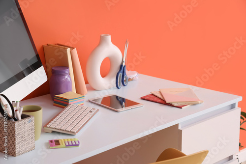 Stationery supplies on inve...