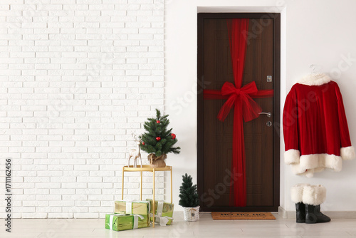 Interior of hallway decorat...