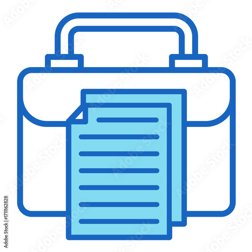 Suitcase  Icon Element For Design	