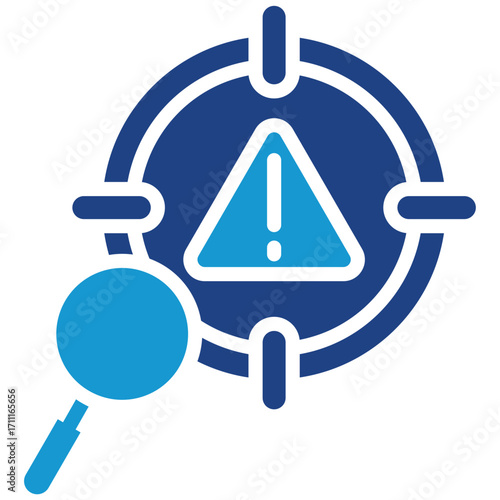 Key Risk glyph color icon