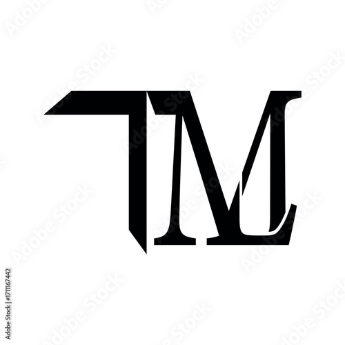 tm logo design template.	