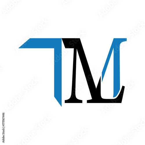 tm logo design template.	