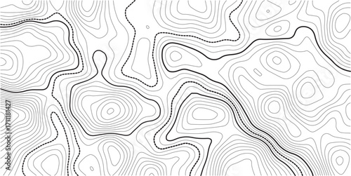 Topographic gold luxury map background. Geographic abstract pattern. The topo contour or wallpaper