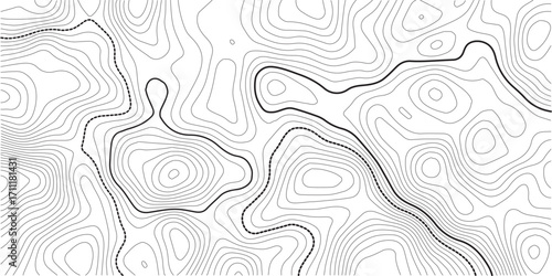 Topographic gold luxury map background. Geographic abstract pattern. The topo contour or wallpaper